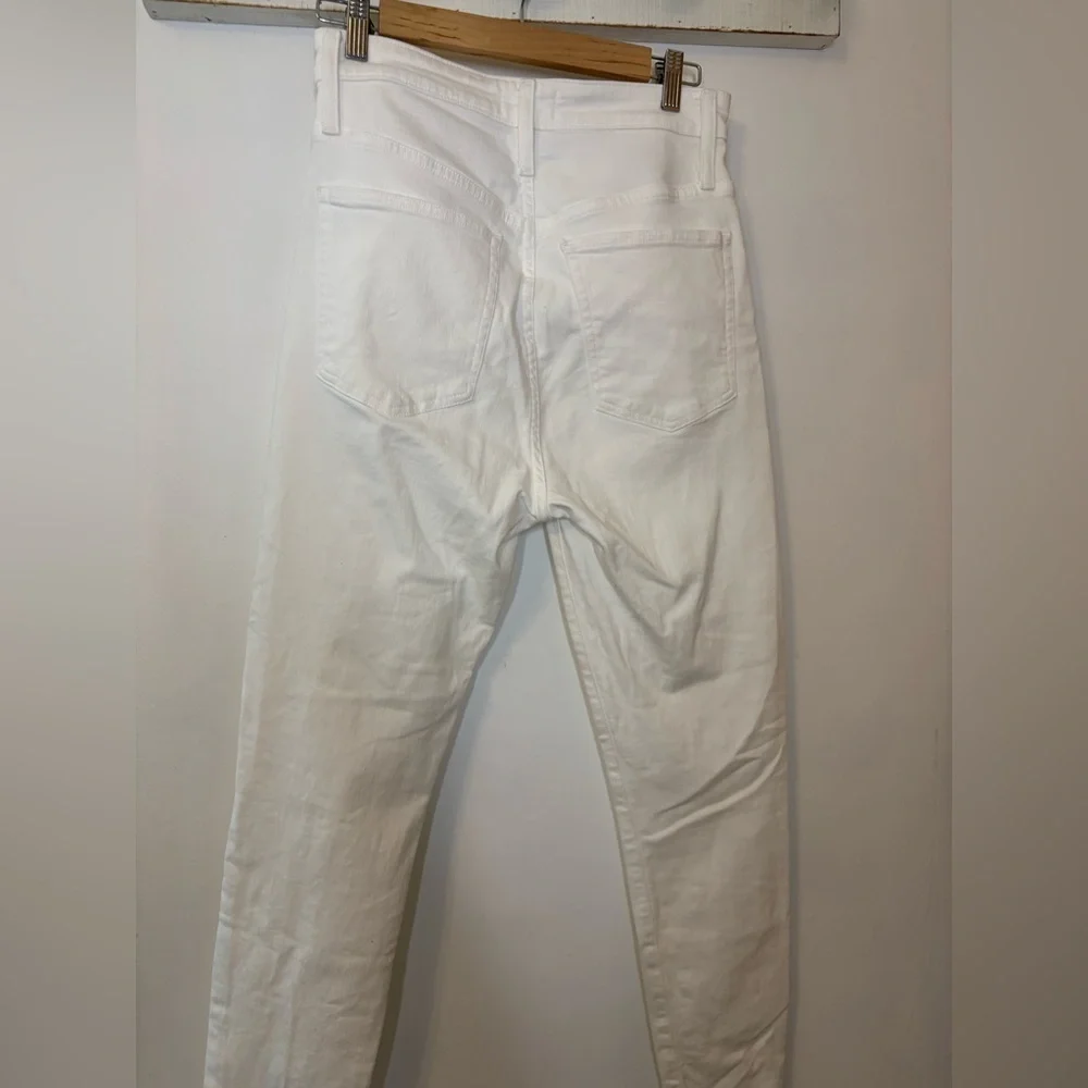 J. Crew Jeans Curvy Toothpick White Jeans